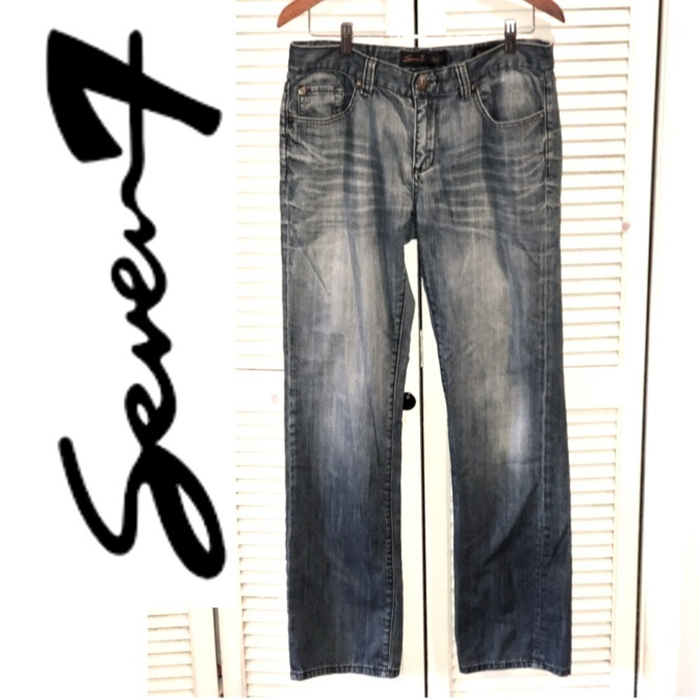 Seven7 Premium Brand Jeans Straight 32/34